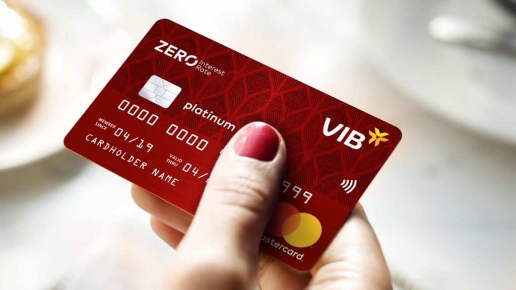 Thẻ tín dụng VIB Zero Interest Rate