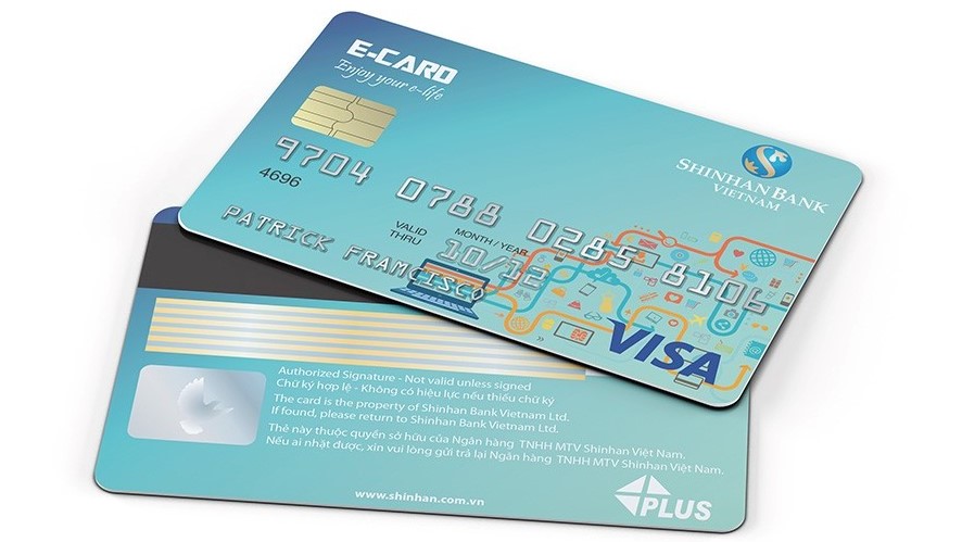 Thẻ tín dụng Shinhan Bank E Card