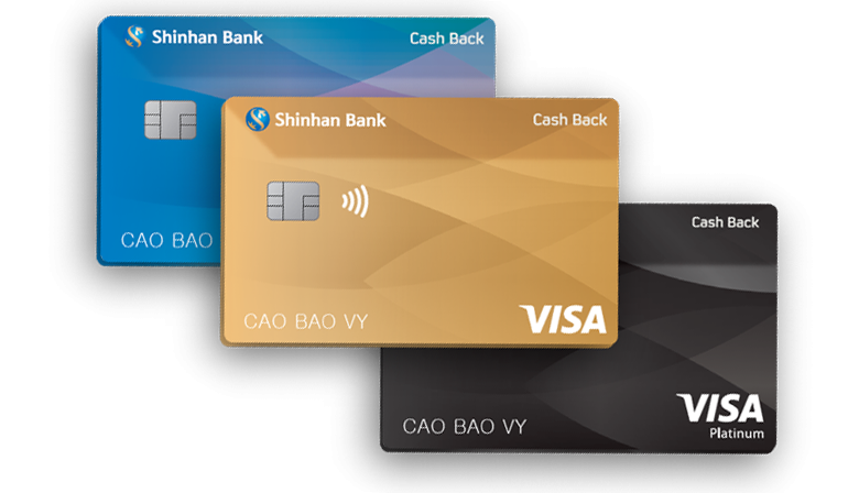 Thẻ tín dụng Shinhan Bank Cash Back
