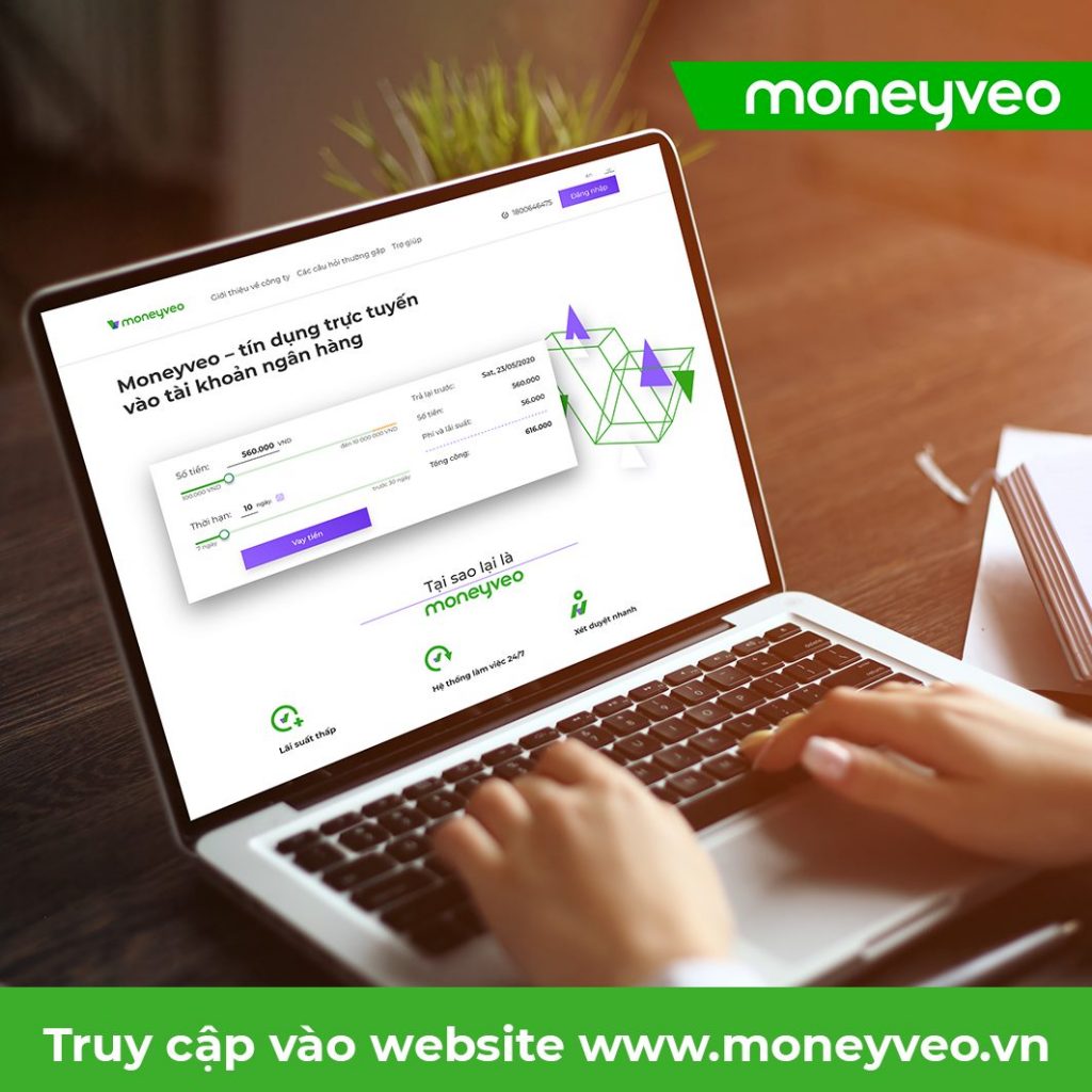 Hướng dẫn đăng ký vay tiền tại Moneyveo.vn