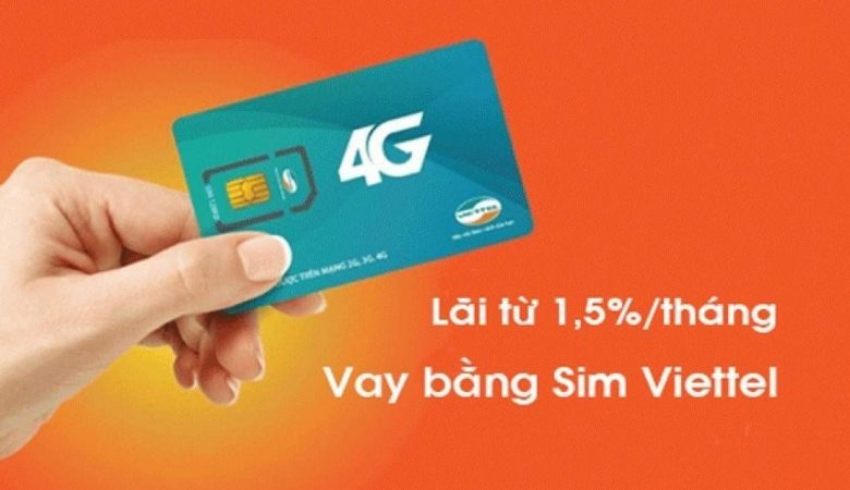 Vay tiền theo SIM điện thoại