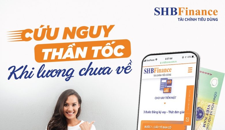 Vay tín chấp tại SHB Finance