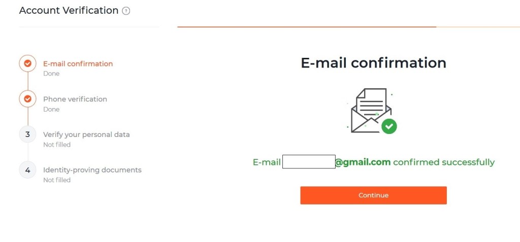 Xác minh địa chỉ email