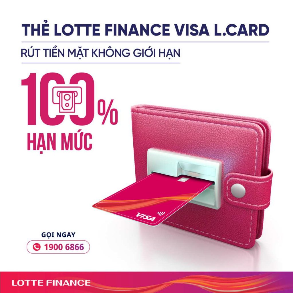 Thẻ tín dụng Lotte Finance L.CARD